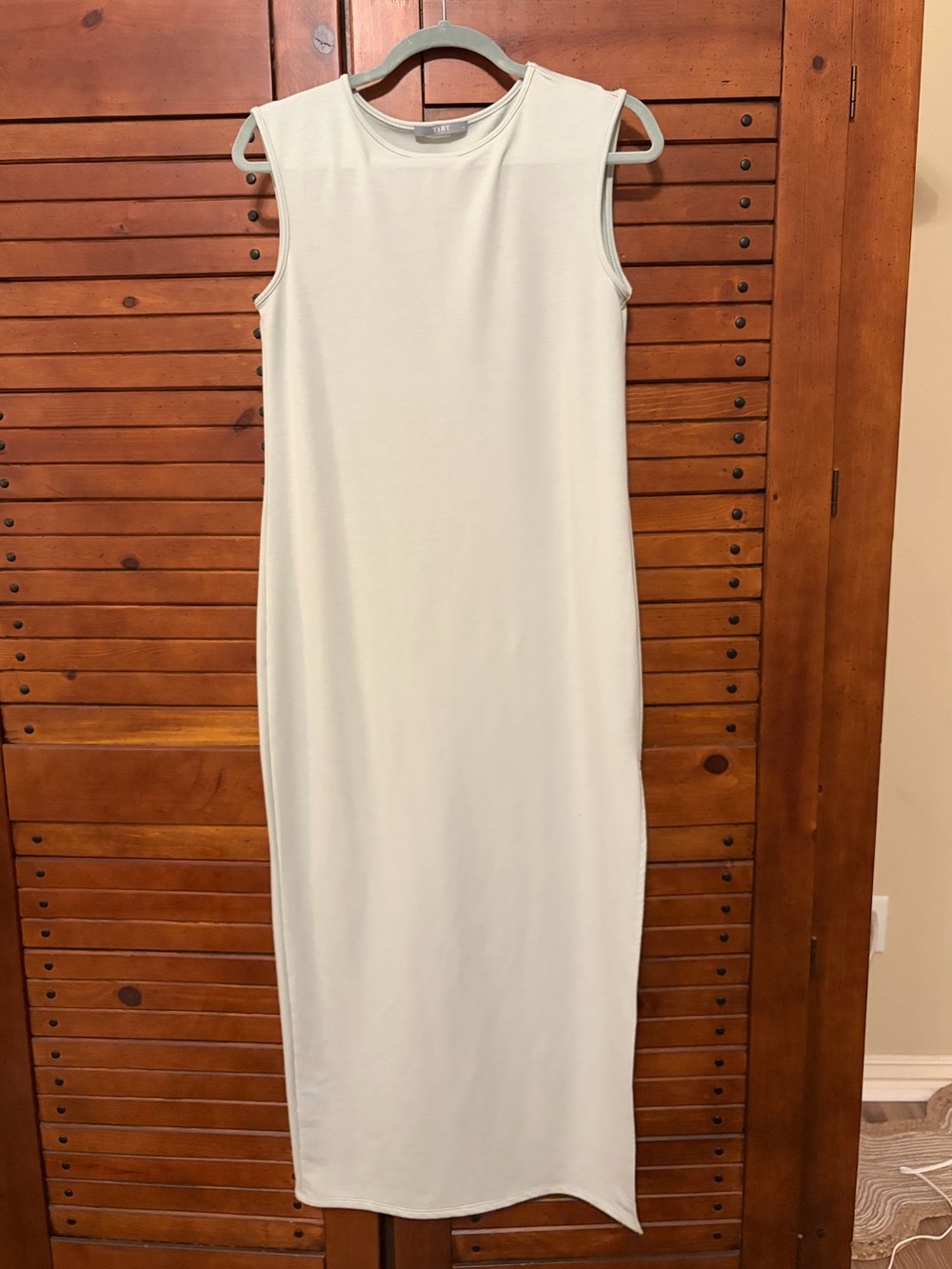 Tart Sleeveless Maxi Dress in Light Sage